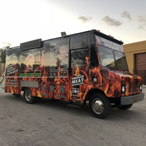 Smoke Meat foodtruck full wrap