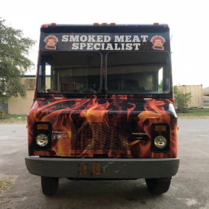 Smoke Meat foodtruck full wrap