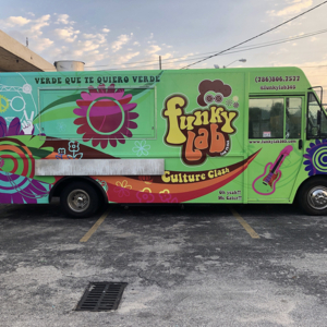 funky lab food truck full wrap