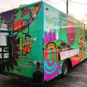 funky lab food truck full wrap