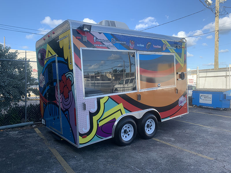 Akira Trailer Full Color Wrap