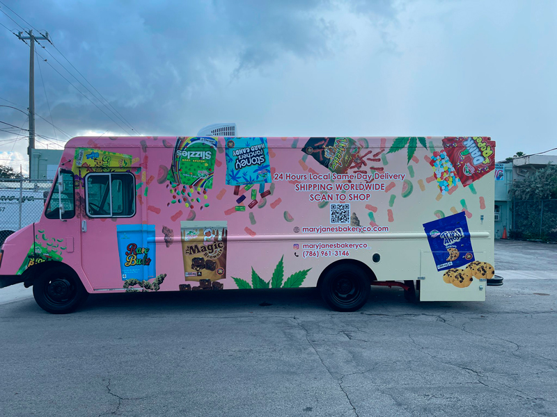 Food Truck Full Color Graphic