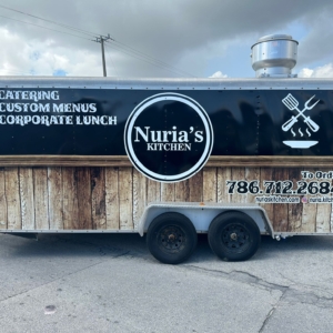Kitchen Trailer Full Wrap